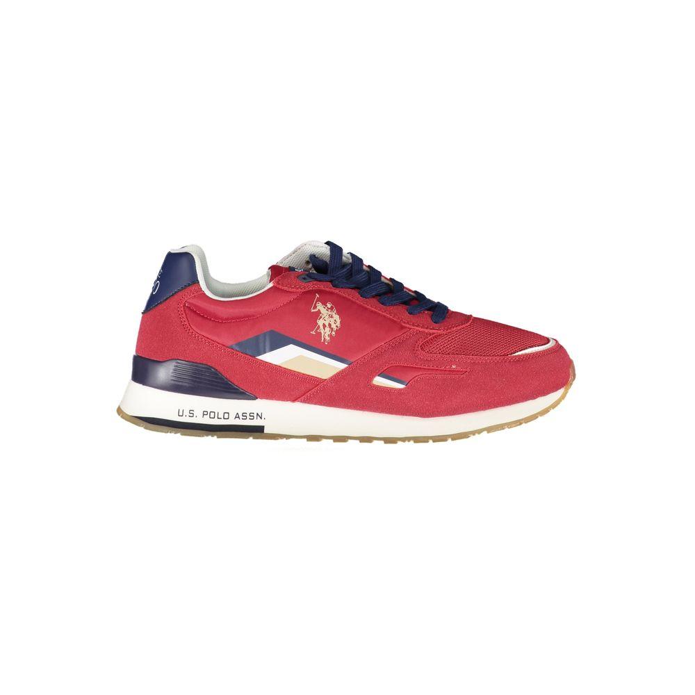 U.S. POLO ASSN. Sleek pink Sneakers with Eye-Catching Men's Contrast