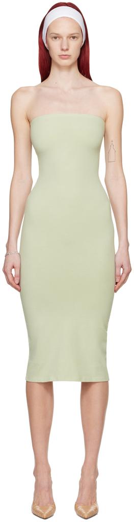 Gil Rodriguez Green 'The Tube' Midi Dress