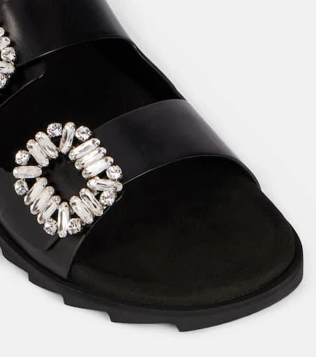 Roger Vivier Slidy Viv' leather sandals 5