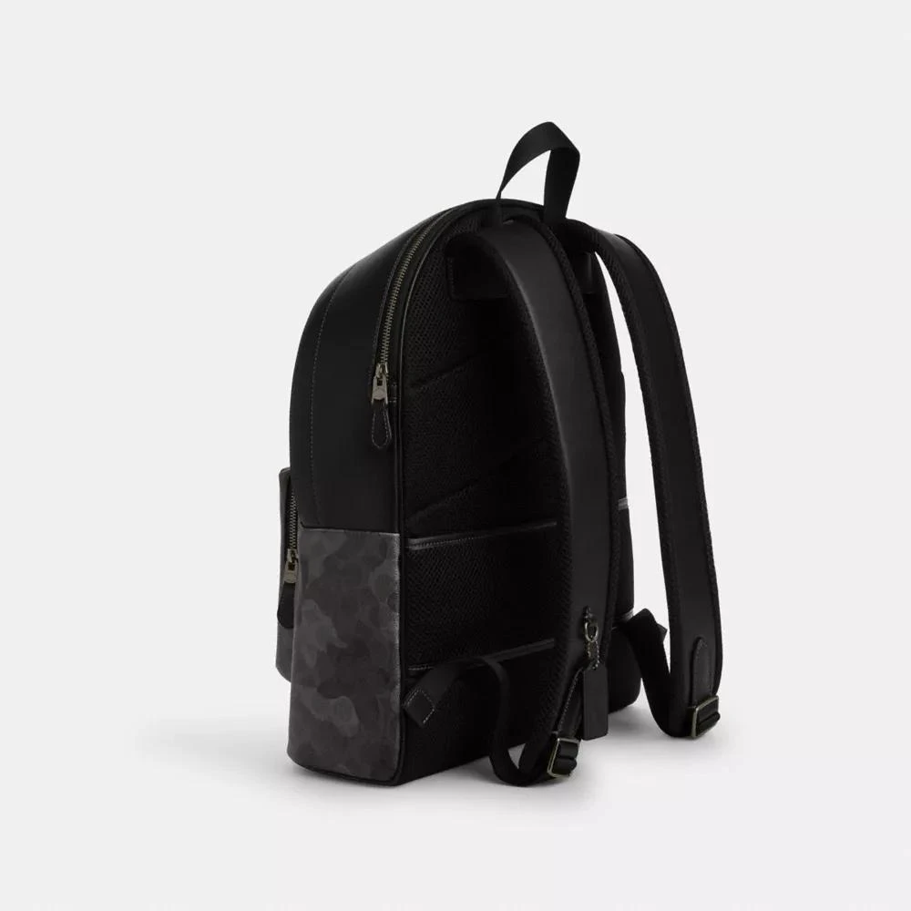 Coach West Backpack In Signature Camo Print 3
