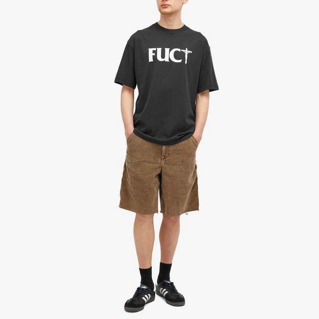 FUCT FUCT Crossed Logo T-Shirt 4
