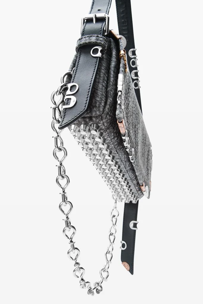 Alexander Wang Black Ricco Rogue Slim Flap Bag 5