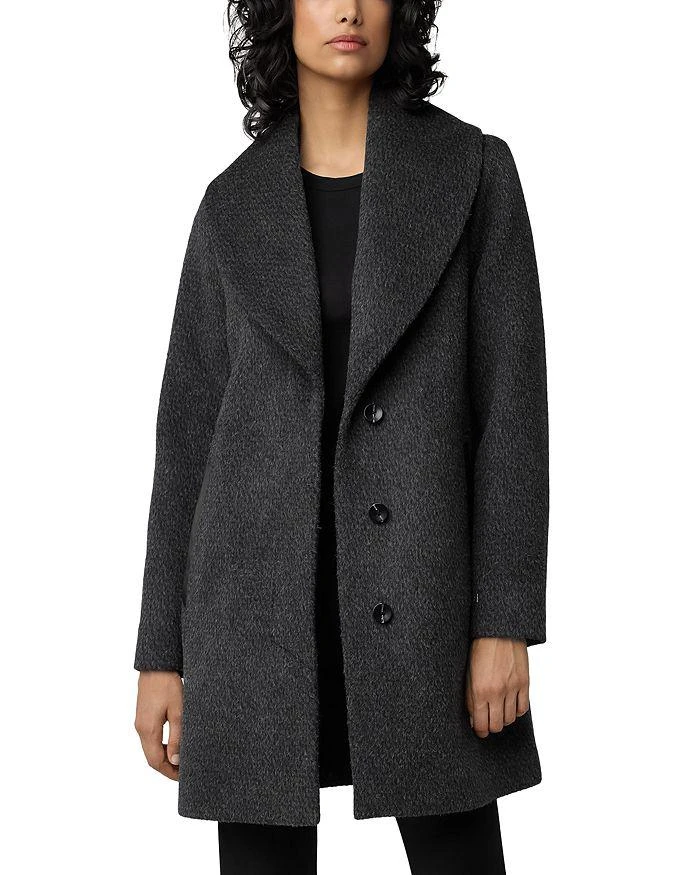 Soia & Kyo Lolli Single Breasted Shawl Collar Coat 1