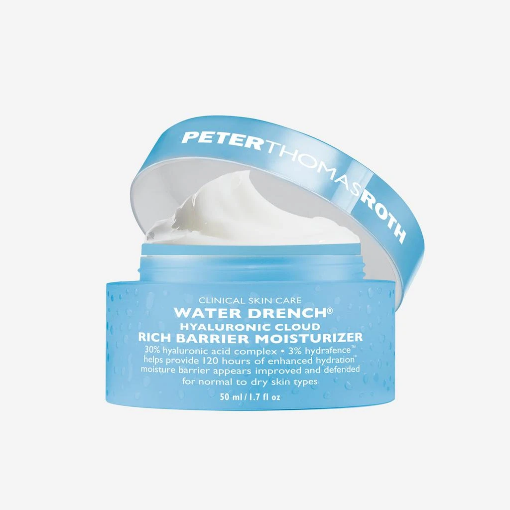 Peter Thomas Roth Water Drench Hyaluronic Cloud Rich Barrier Moisturizer|50 ml / 1.7 fl oz 1