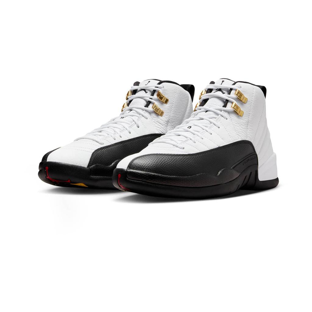 Jordan Mens Air  12 Retro Taxi_White/Black-Taxi