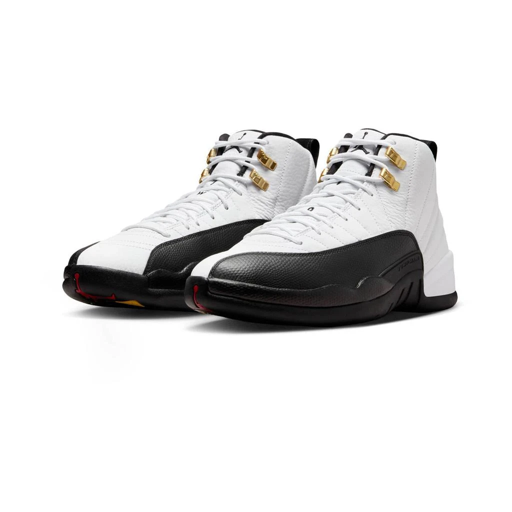 Jordan Mens Air  12 Retro Taxi_White/Black-Taxi 2