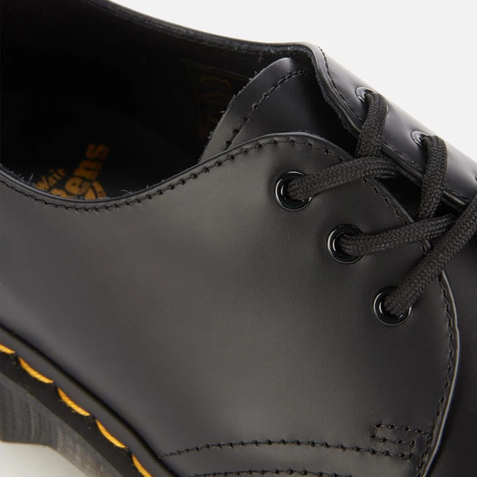 Dr. Martens DR. MARTENS 1461 BEX SMOOTH LEATHER 3-EYE SHOES - BLACK 4