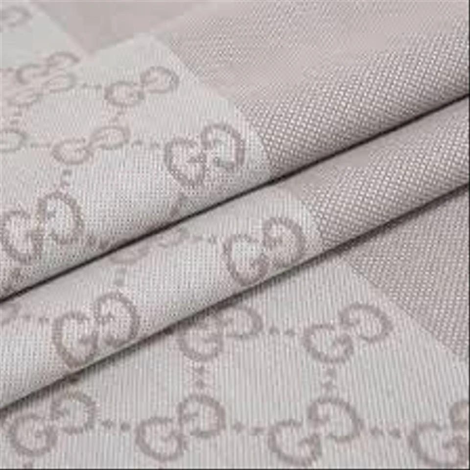 Gucci Gucci - Beige GG Monogram Half Web Wool Scarf 1