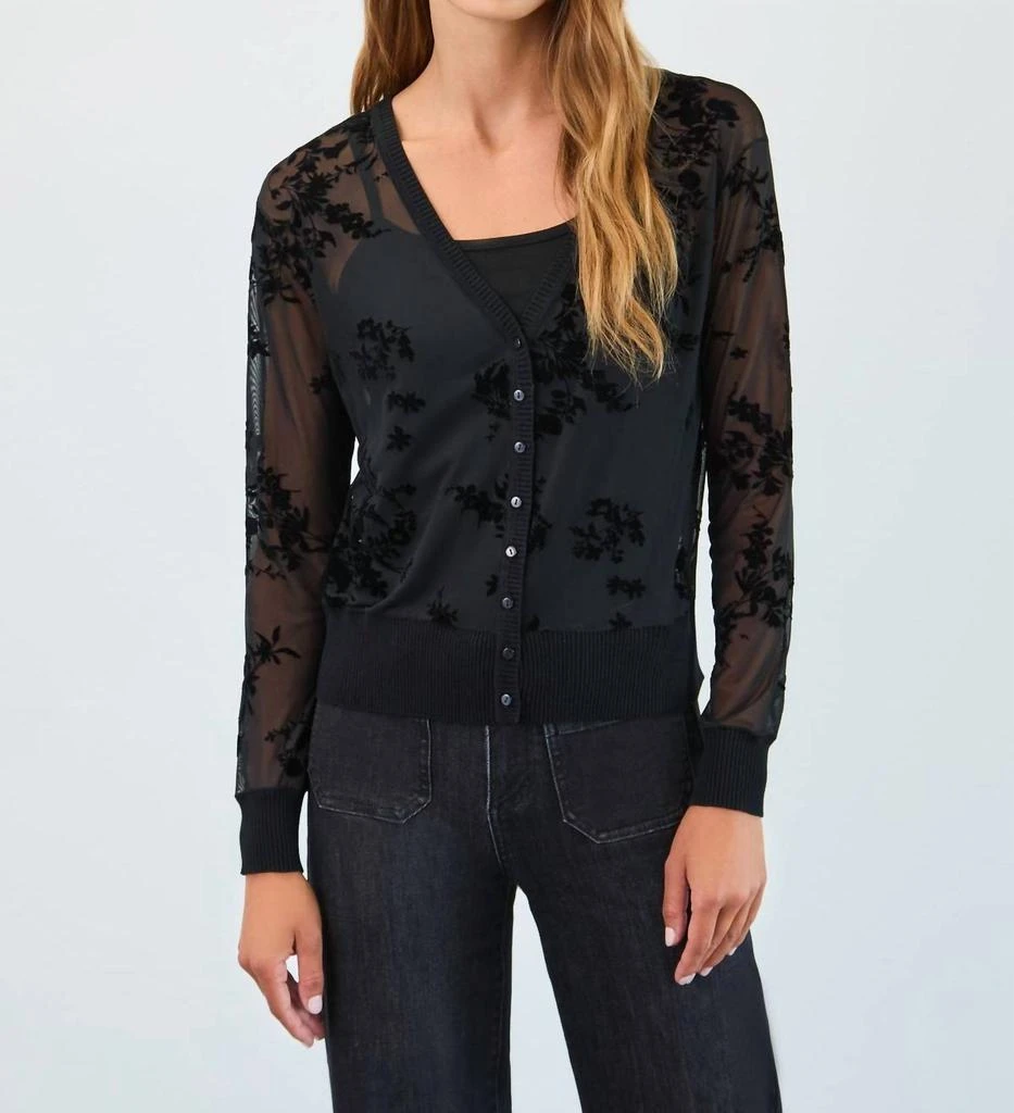 FDJ Fdj - 2-piece Mesh Cardigan Set