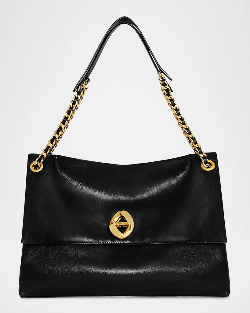 Rebecca Minkoff G Large Flap Leather Shoulder Bag 1