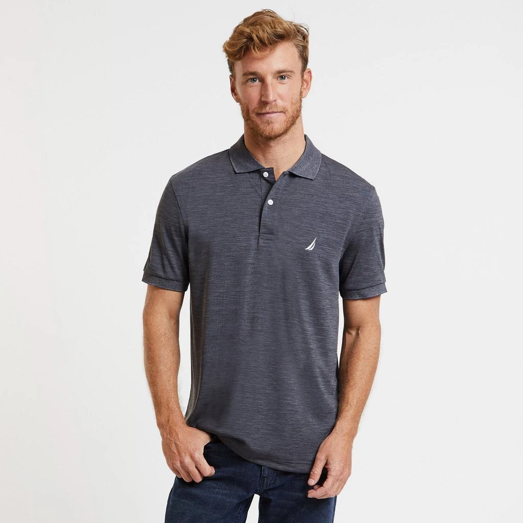 Nautica Mens Navtech Classic Fit Performance Polo 1