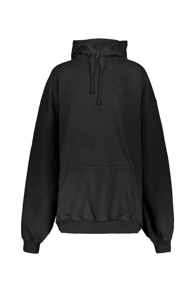Vetements Vetements Tonal Logo Patch Hoodie 1