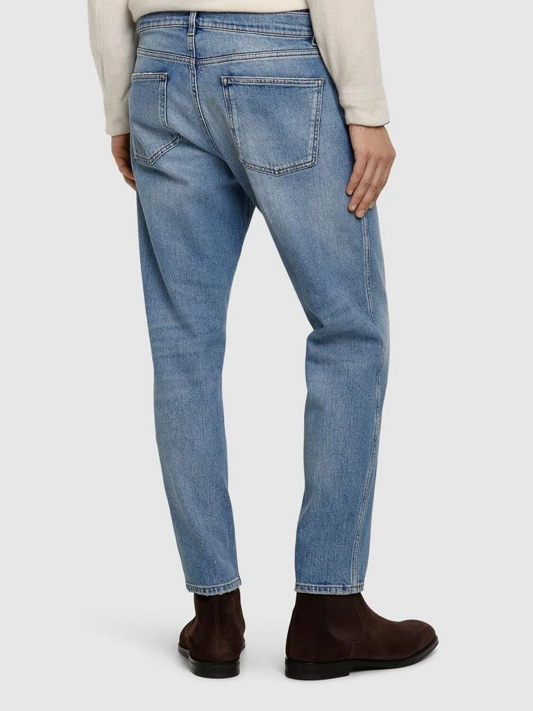 LARDINI Stretch Cotton Denim Jeans 2