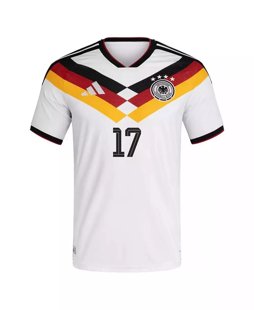 Adidas Men
s Florian Wirtz White Germany National Team 2026 Home Authentic Jersey 2