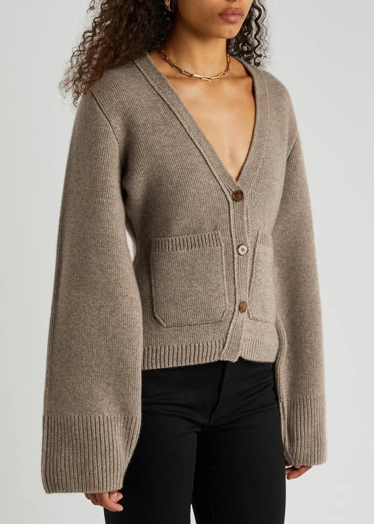 Khaite Scarlet cashmere cardigan 2