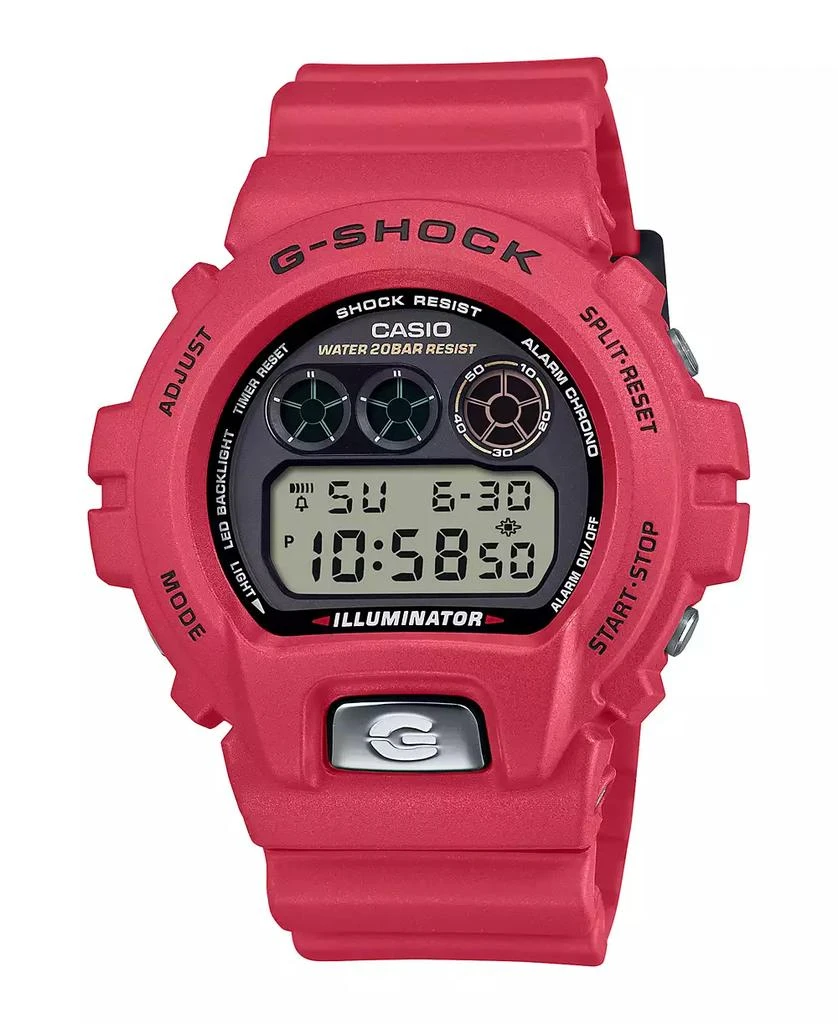 G-Shock Men's Japanese Quartz Red Resin Watch 1
