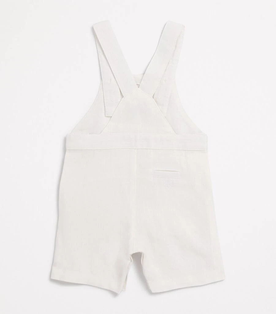 Tartine et Chocolat Linen Dungarees (3-36 Months) 2