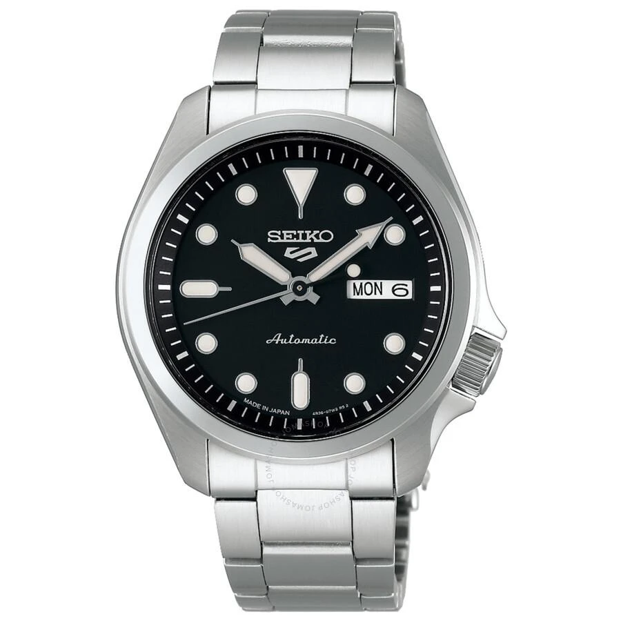 Seiko 5 Sports Automatic Black Dial Unisex Watch SRPE55 1