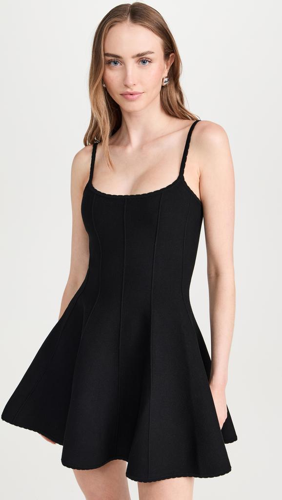 Fleur du Mal Flared Corset Dress