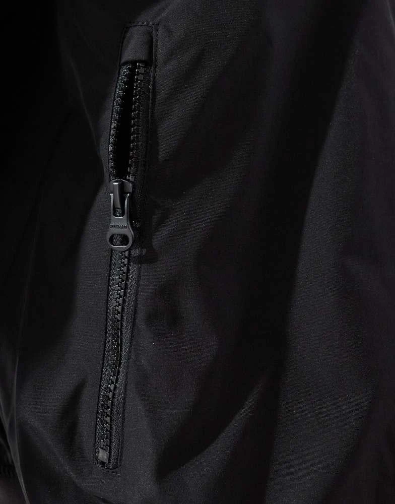 Pull&Bear Pull&Bear basic bomber jacket in black 2