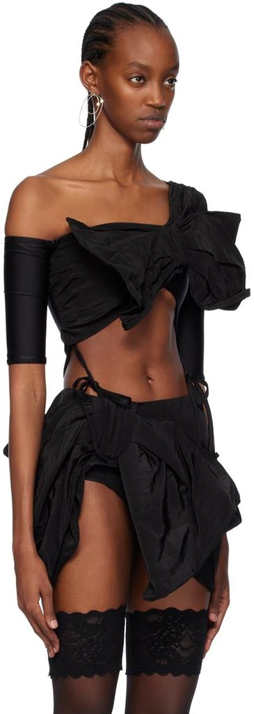 pushBUTTON Black Ribbon Bodysuit 2