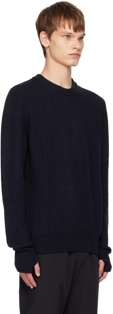 NORSE PROJECTS Navy Rib Sweater