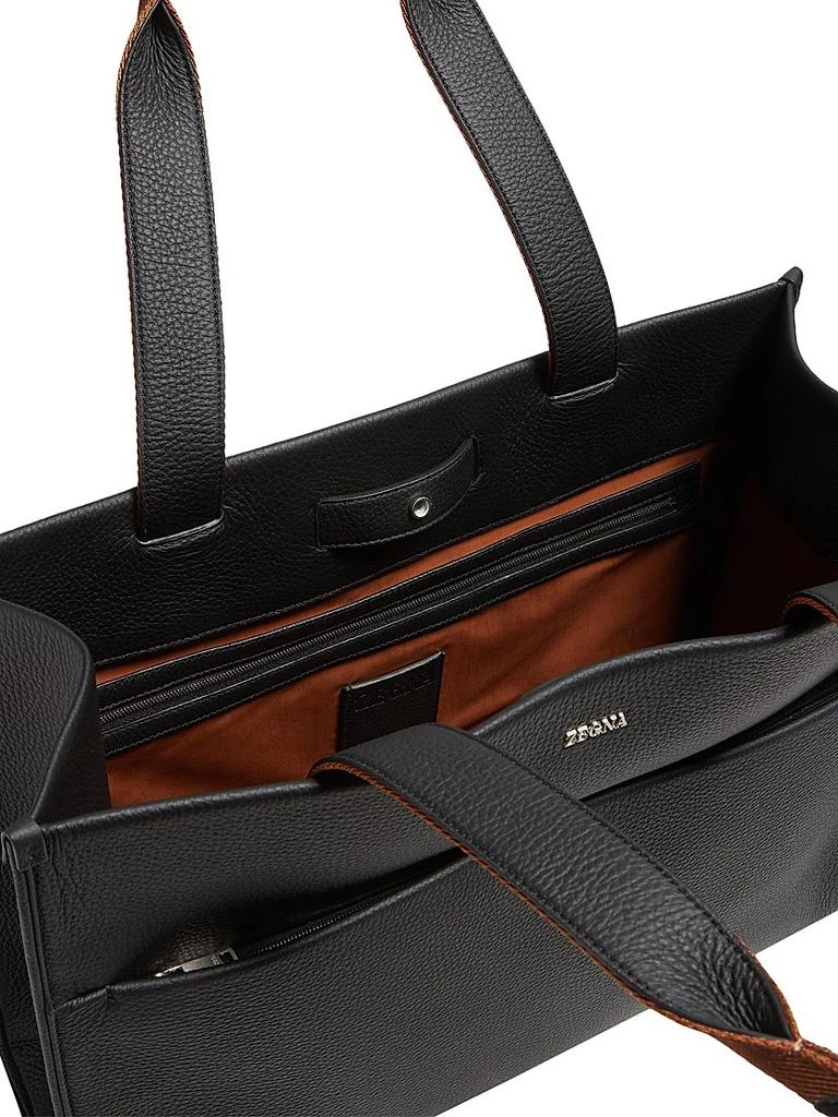 Zegna Deerskin Tote Bag E/W 4