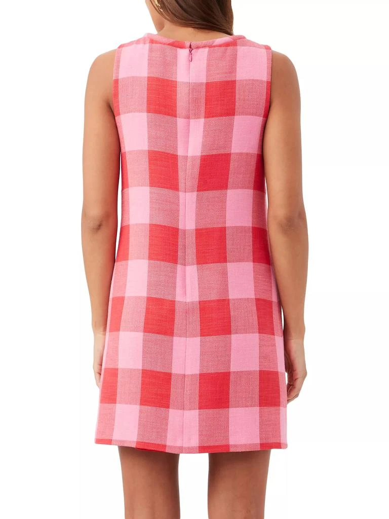 Trina Turk Belle Check Shift Dress 4