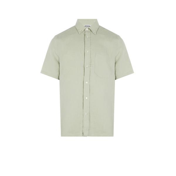 Aigle Plain linen shirt