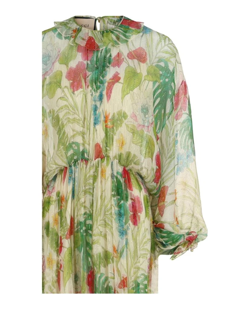 Gucci Floral Print Maxi Dress 3