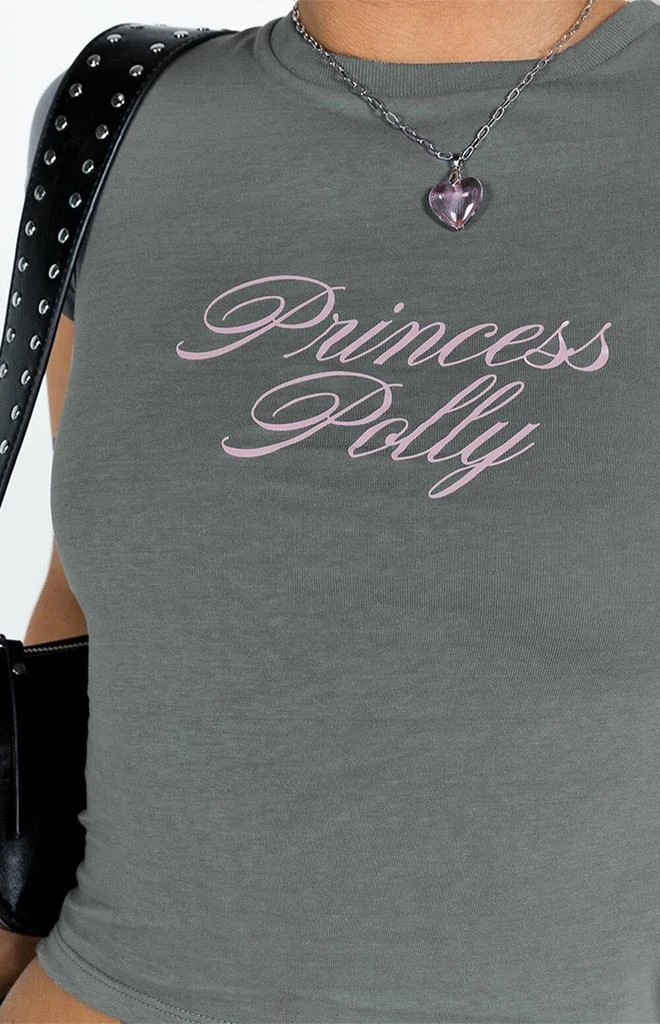 Princess Polly Cursive Baby T-Shirt 5