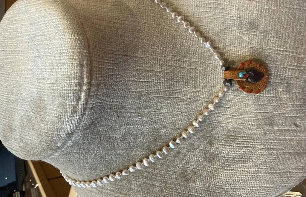 Jes MaHarry Jes Maharry - Sterling Silver Pearl Necklace