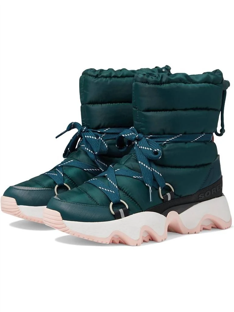 SOREL Women
s Kinetic Impact Nxt Boot In Midnight Teal, Vintage Pink 3
