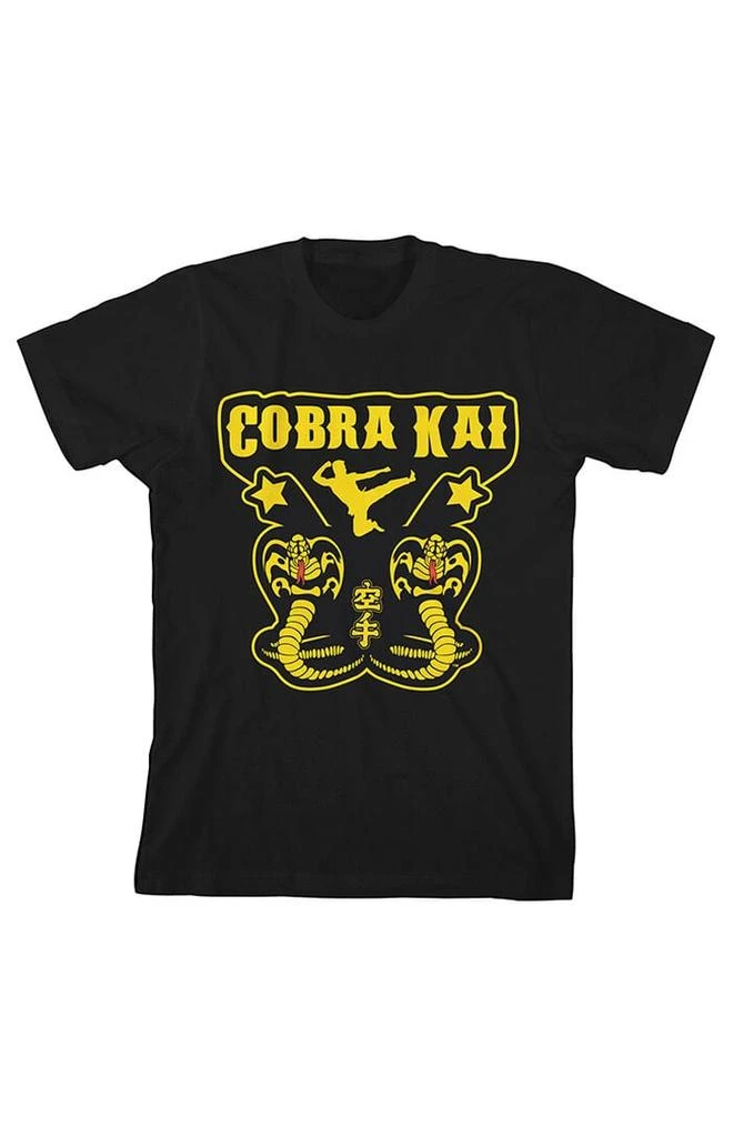 null Kids Cobra Kai Yellow Logo T-Shirt 1