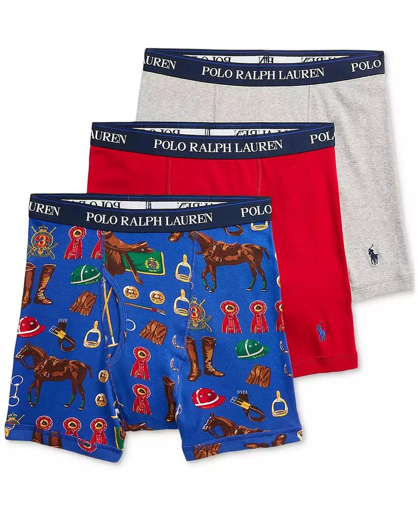 Ralph Lauren Men's 3-Pack Classic-Fit Boxer Briefs 1
