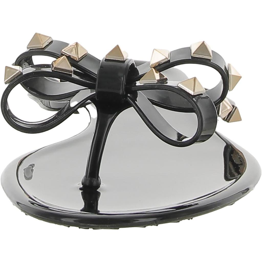 Top Moda Reba 1 Womens Bow Slip On Thong Sandals