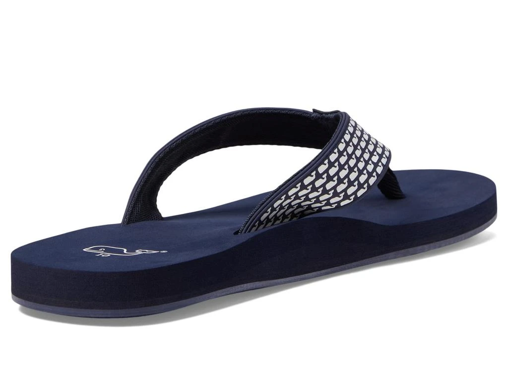 Vineyard Vines Micro Whale Foam Flip Flop 5
