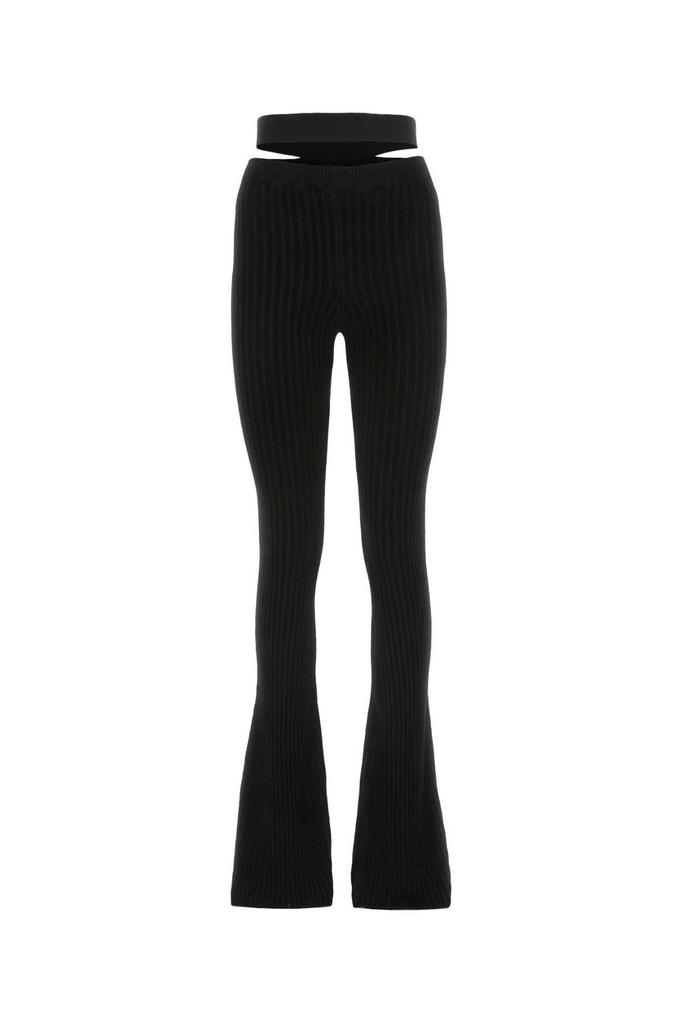 ANDREA ADAMO Andrea Adamo Cut-Out Detailed Knitted Pants
