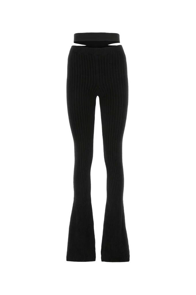 ANDREA ADAMO Andrea Adamo Cut-Out Detailed Knitted Pants 1