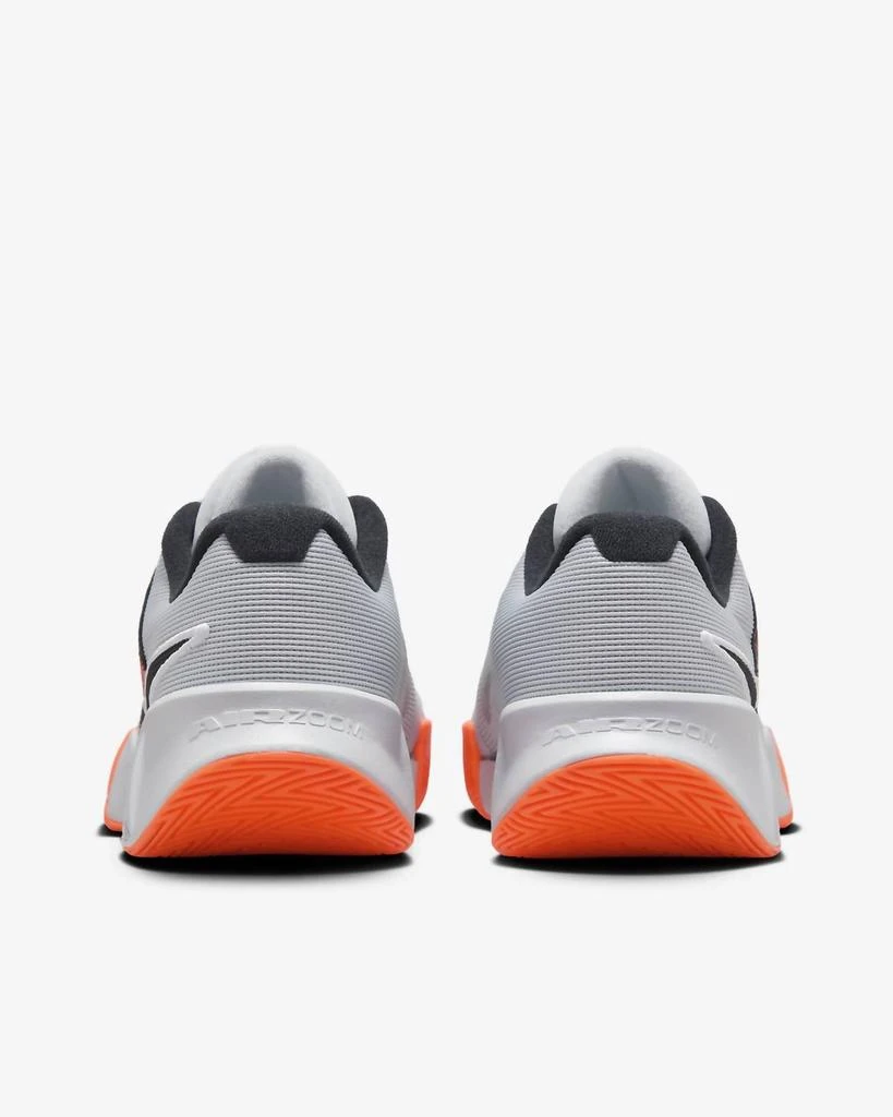 NIKE Men's Gp Challenge Pro Premium Hard Court Tennis Shoes In Pure Platinum / Black 4