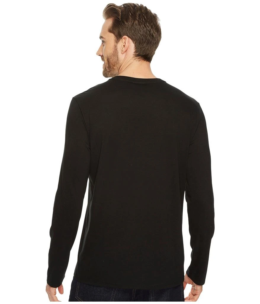 Lacoste Long Sleeve Pima Jersey V-Neck T-Shirt 3