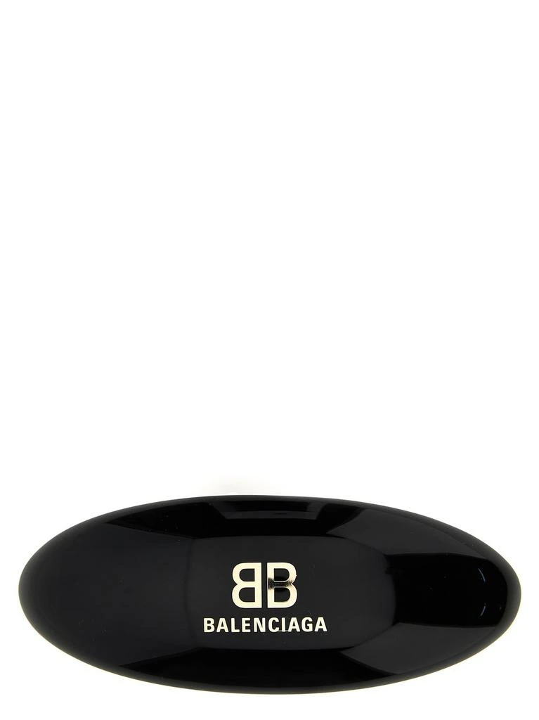 Balenciaga Balenciaga Logo Detailed Hair Clip 1