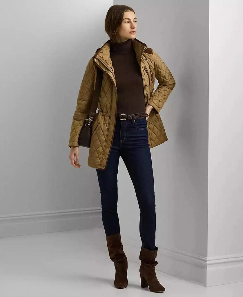Lauren Ralph Lauren Women's Hooded Anorak Quilted Coat 5