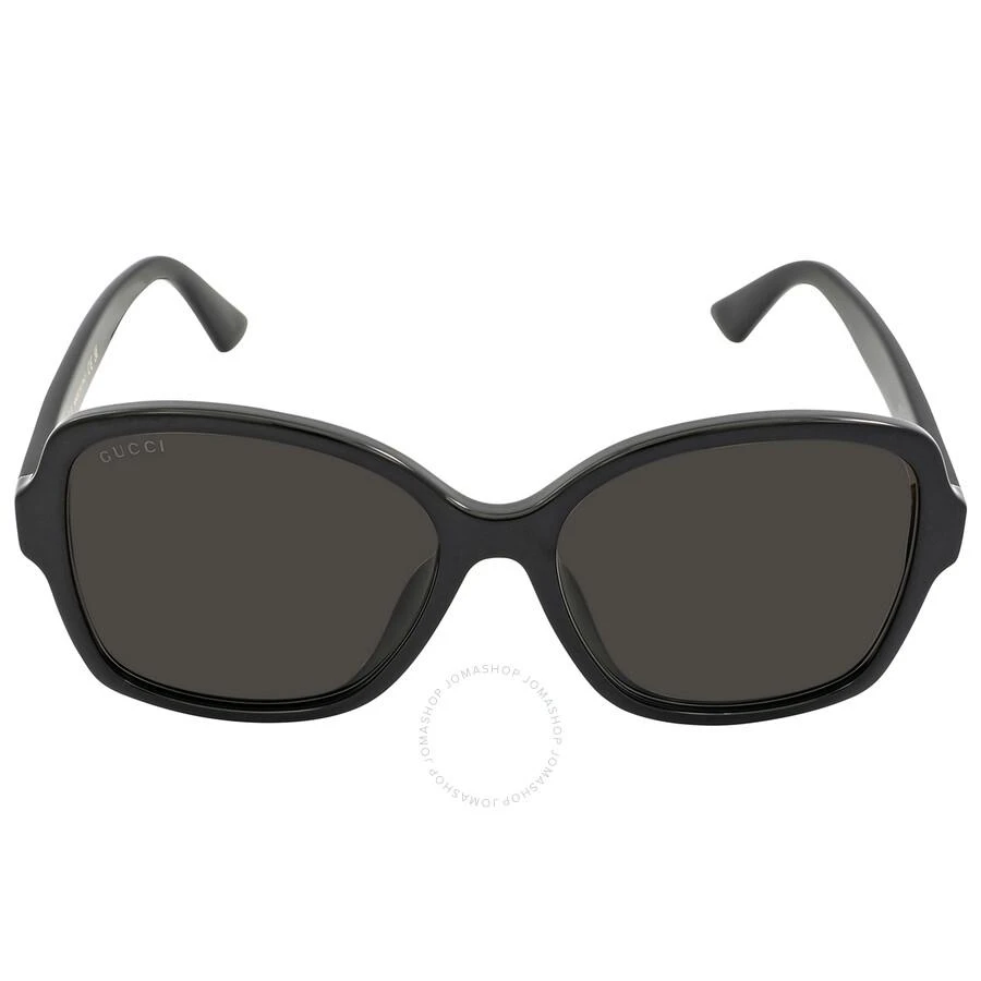 Gucci Grey Square Ladies Sunglasses GG0765SA 002 57 1