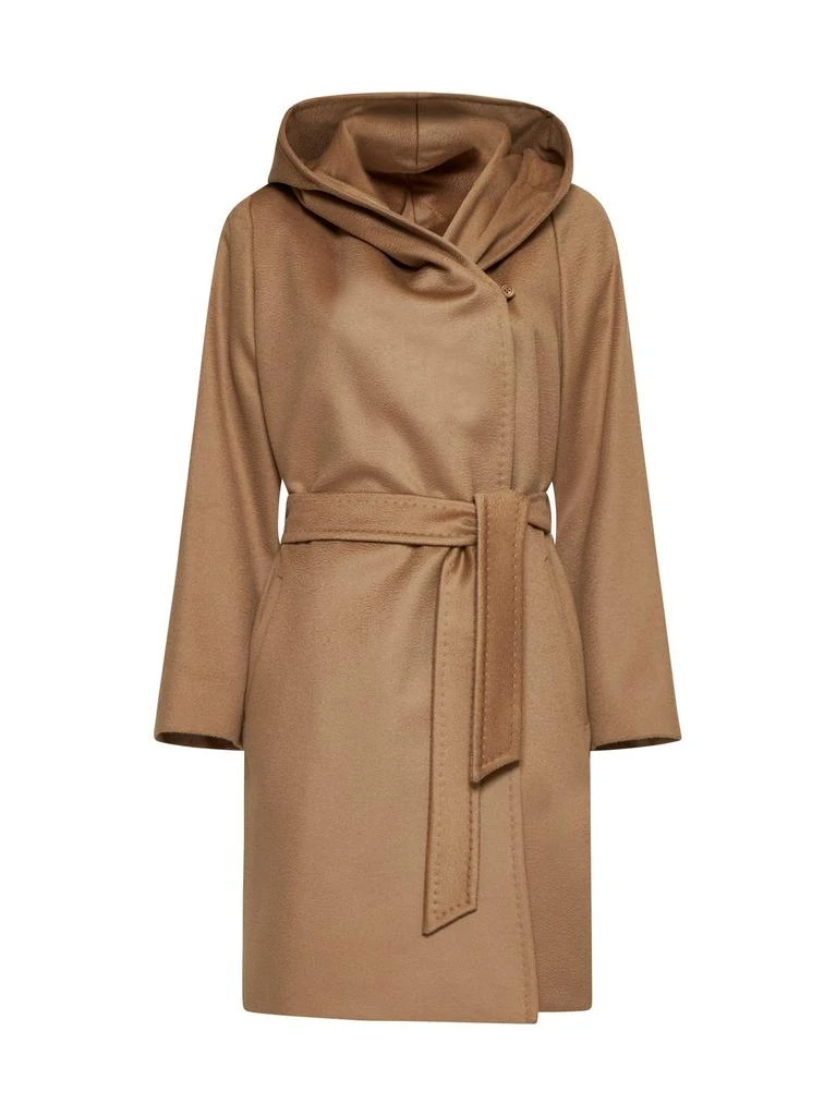 Max Mara Studio Max Mara Studio Newmang Hooded Coat 1