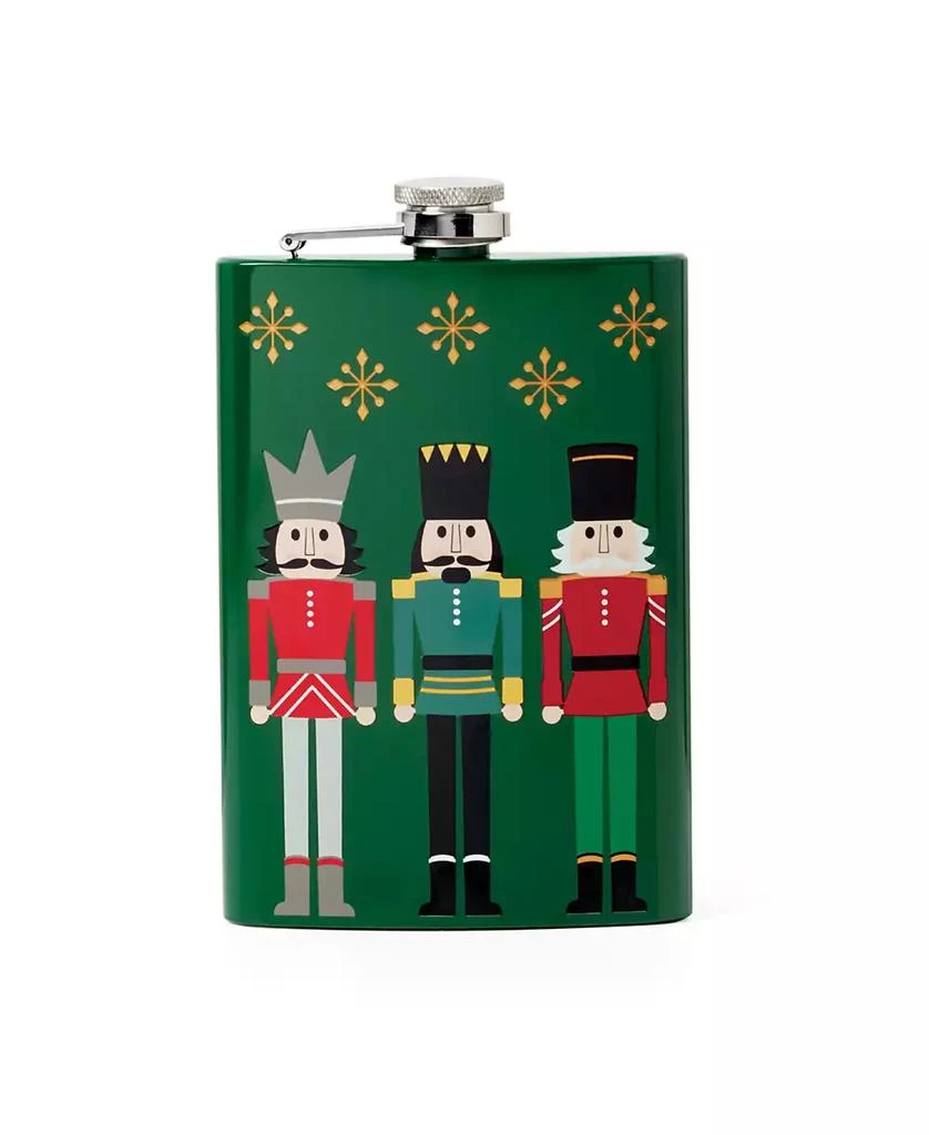 Cambridge Silversmiths Nutcracker Flask, 4 Piece Set 3