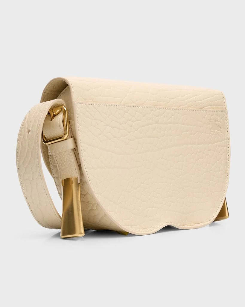 Burberry Chess Small Flap Leather Satchel Bag 6