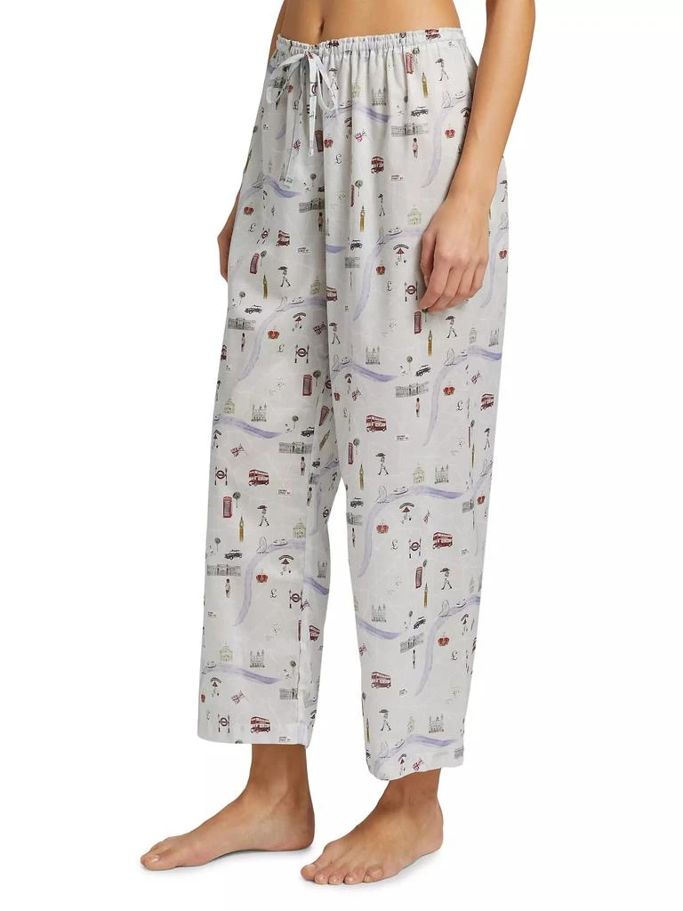 Pour Les Femmes London Cotton Pajamas 4