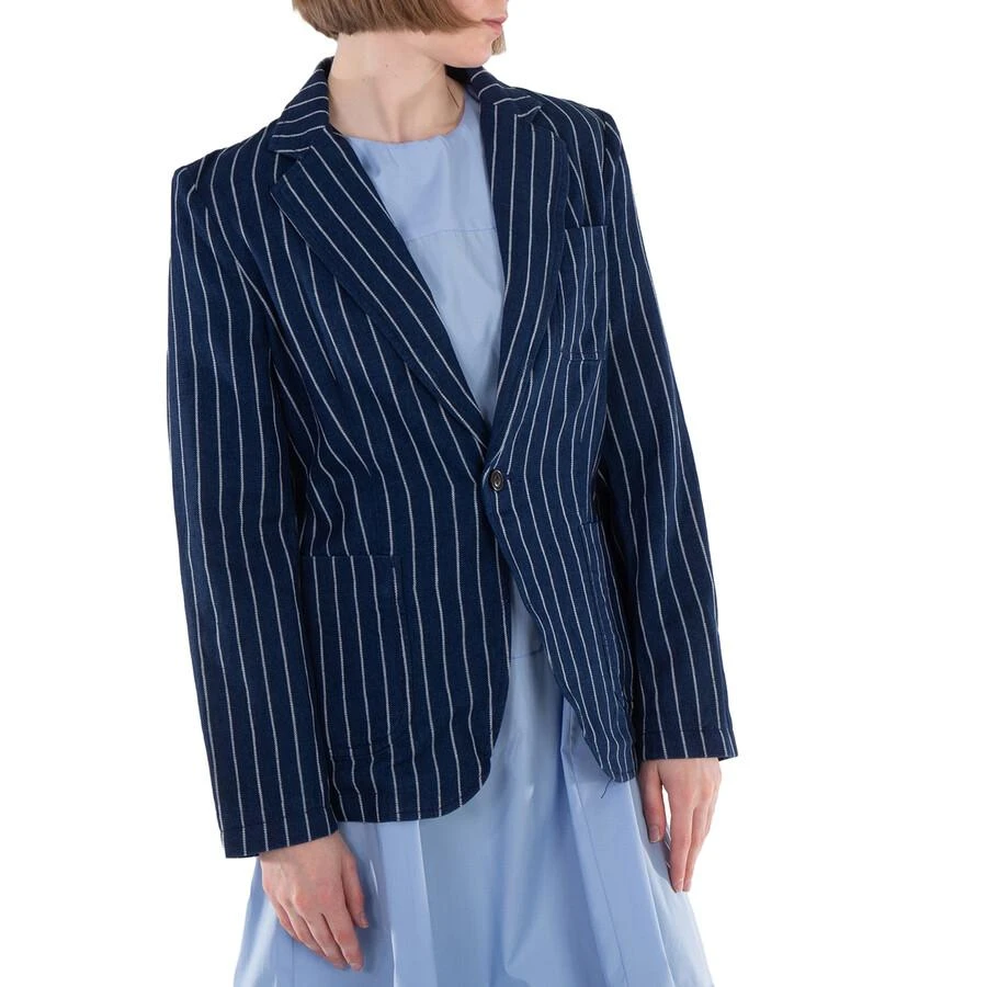 Ralph Lauren Linen-Cotton Pinstripe Blazer 2