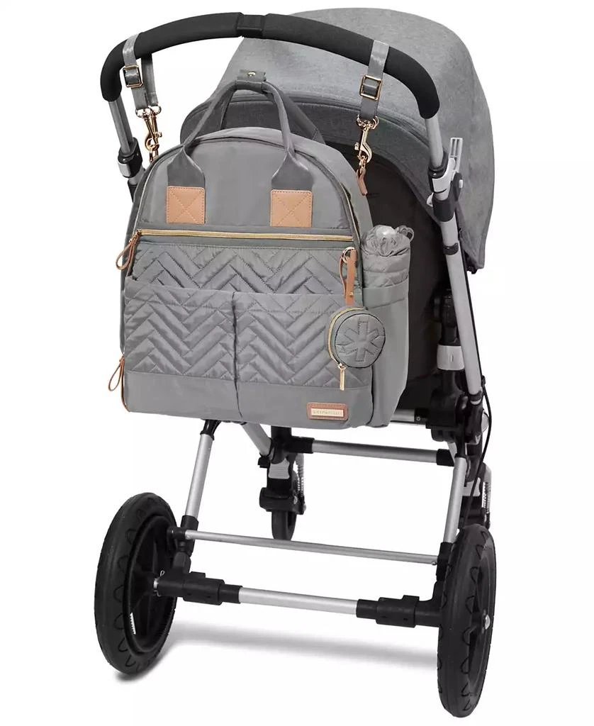 Skip Hop Suite Convertible Diaper Backpack, 6 Piece Set 5